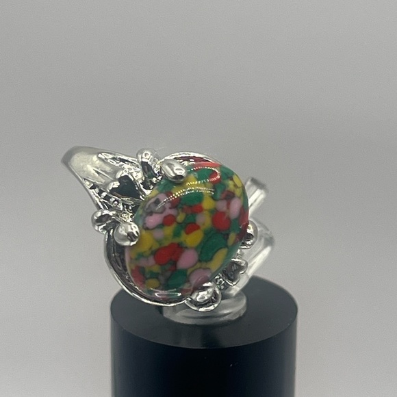 Brand New Ocean Jasper Silver Ring